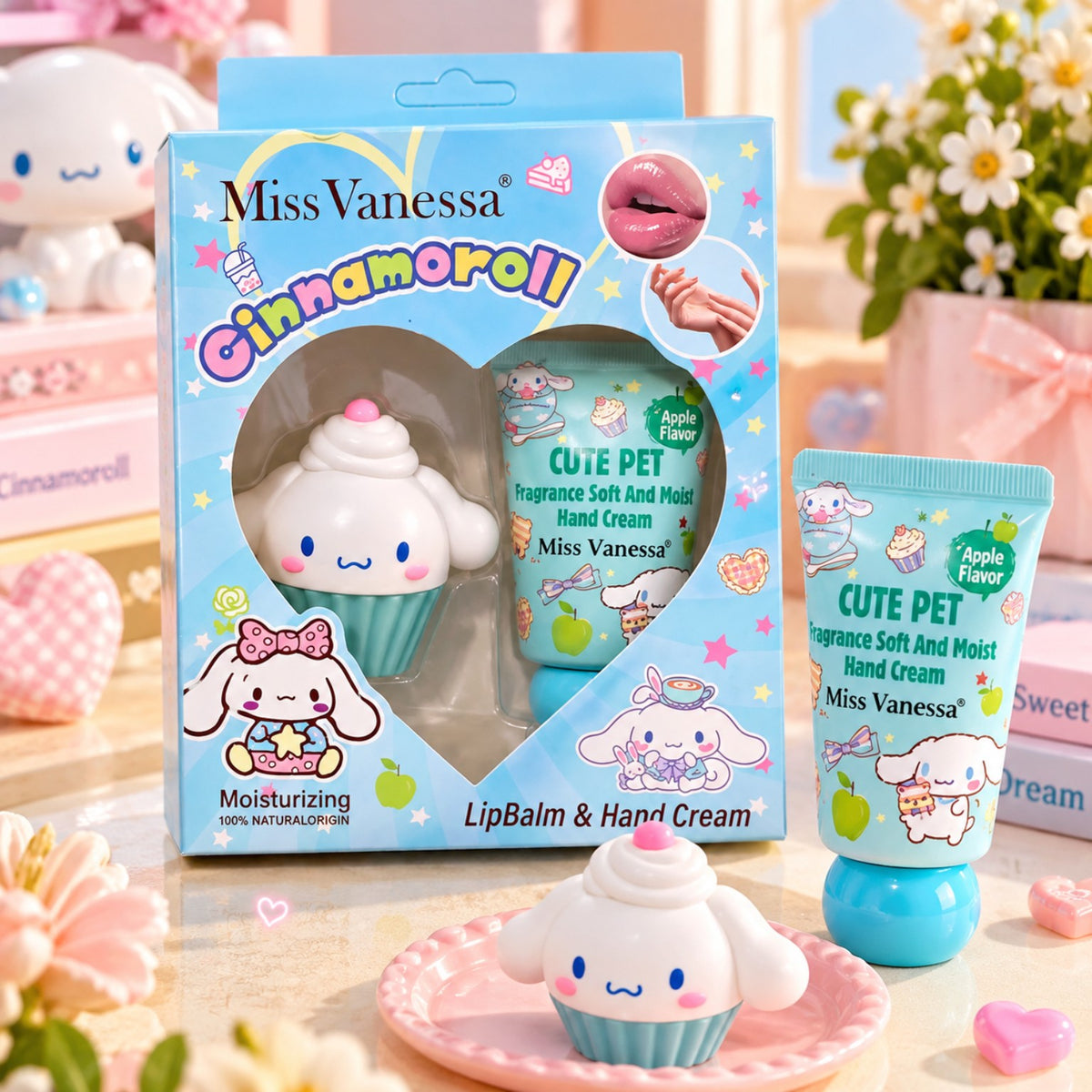 Cinnamoroll blue gift set and contents