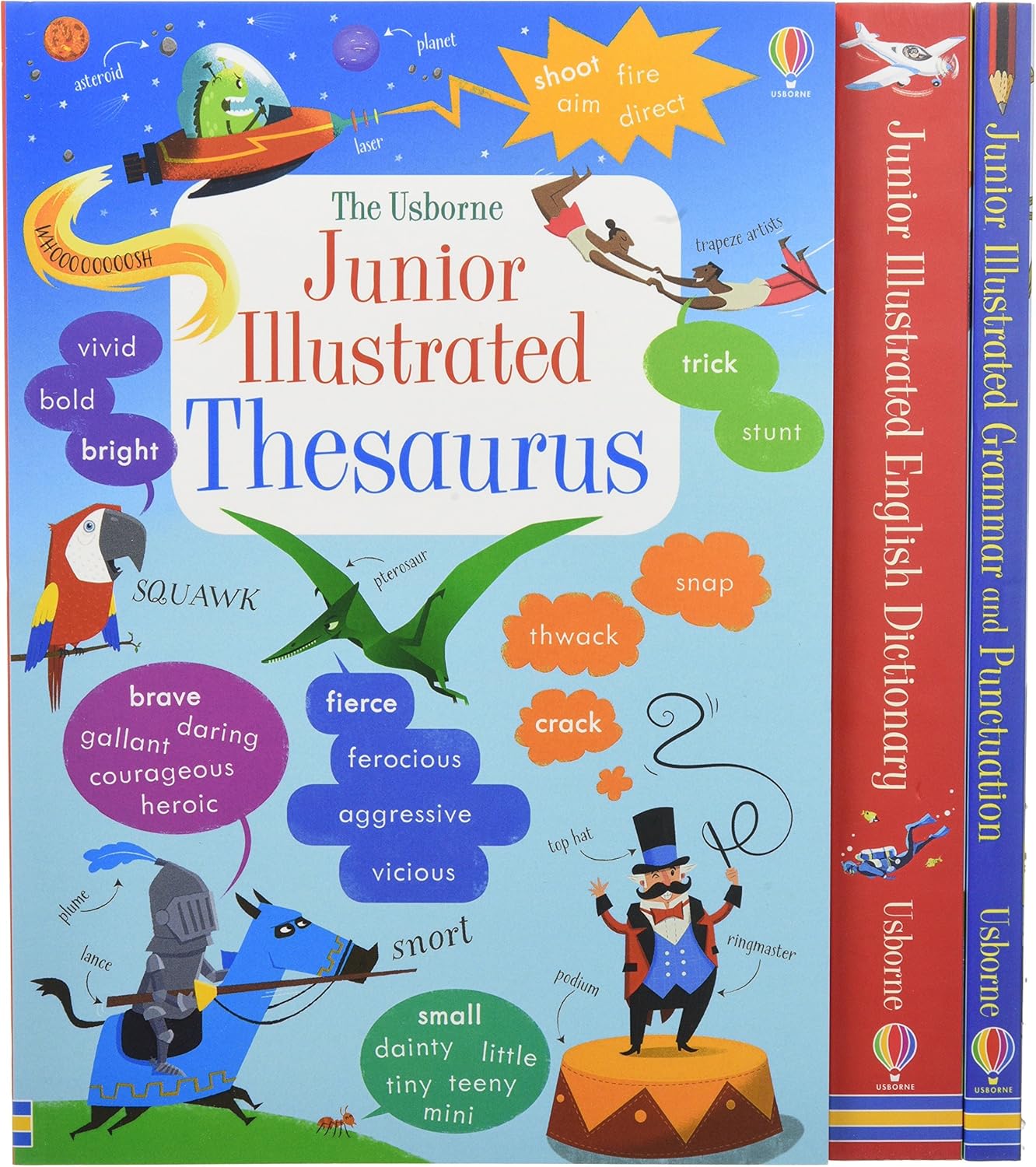 The Usborne Collection - English For Writers - 3 Books Set Hardcover | 7+