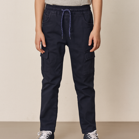 Navy Blue Pants Unisex 4-10y