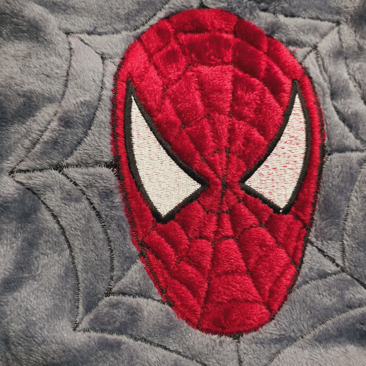 Pyjama Warm Grey Spider Man Design Size 2-8y