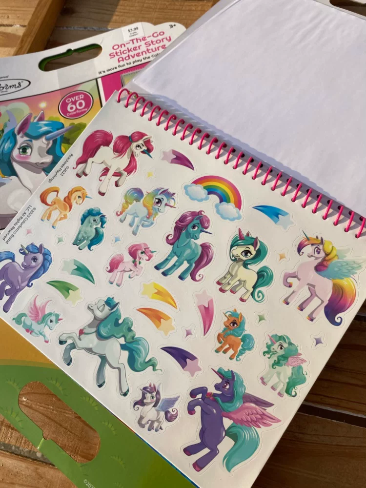 On-The-Go Sticker Story Adventure