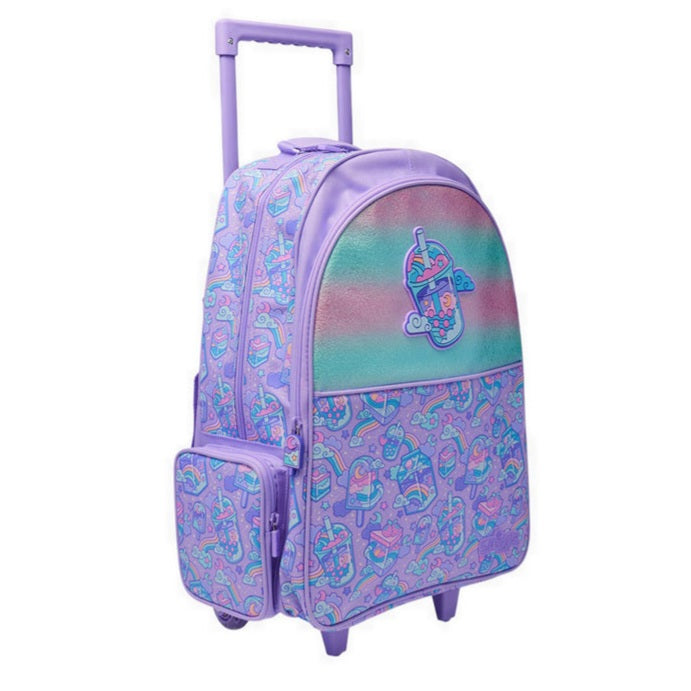 Smiggle Backpack | Light Up Wheels | Sweet Rainbow