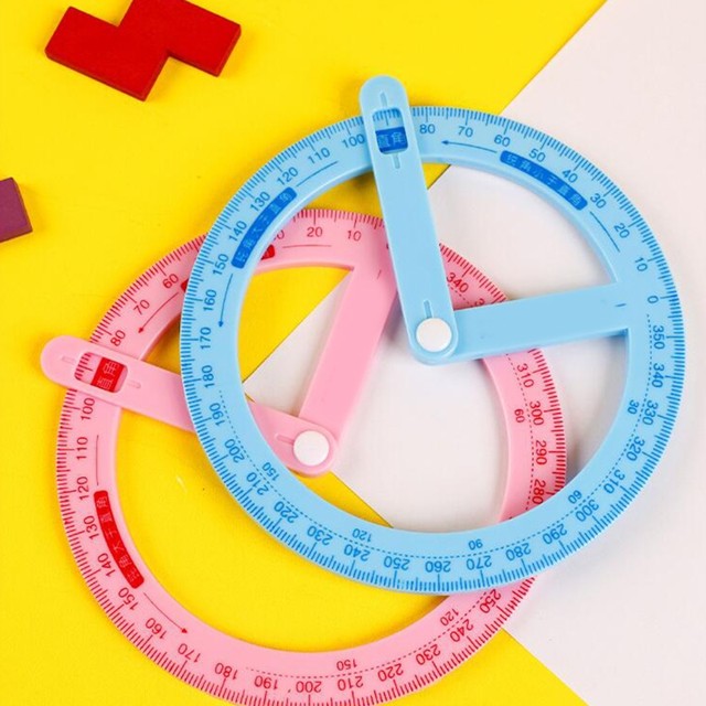 Protractor Ruler Plastic For Students