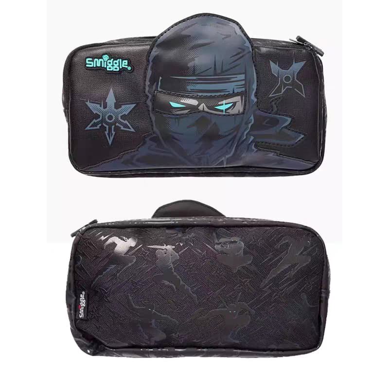 Smiggle Ninja Set 5pcs Backpack 42cm Lunch bag Lunch box Bottle Pencil case