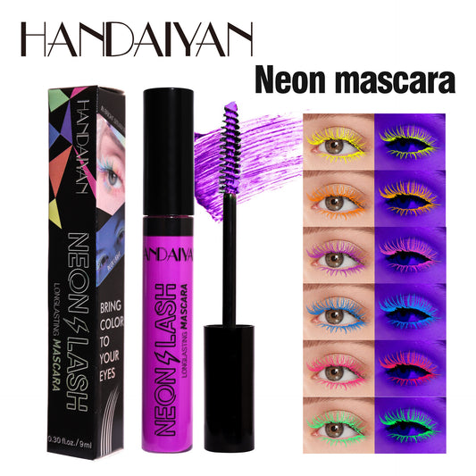 Neon Mascara HANDAIYAN Neon Lash Long-lasting Waterproof Bring Color To Your Eyes