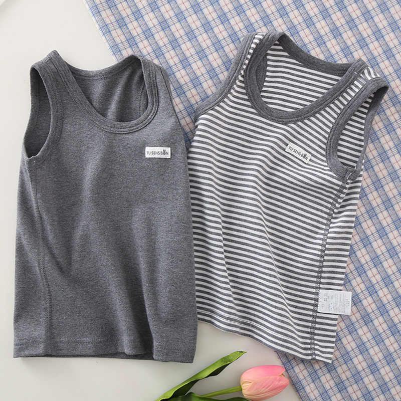 Underwear Base Shirts For Boys Set Of 2 Pcs Kids Size 7-8y