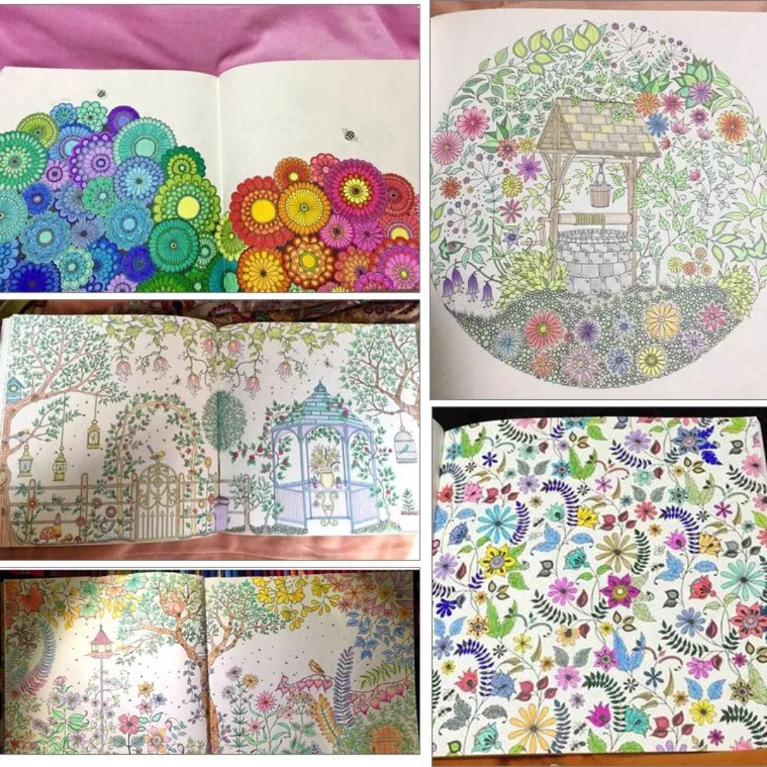 Fantasy Dream Coloring Book
