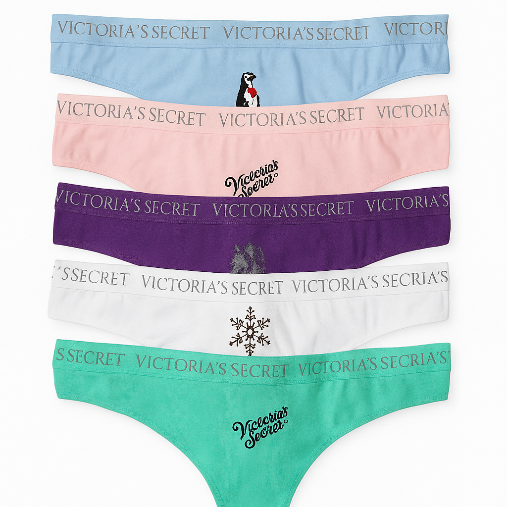 Women Panties 5pcs Size M-L