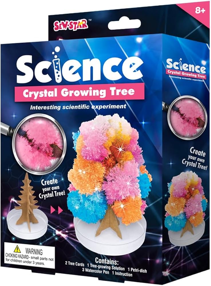 DIY Science CrystL Growing Tree Toy For Kids