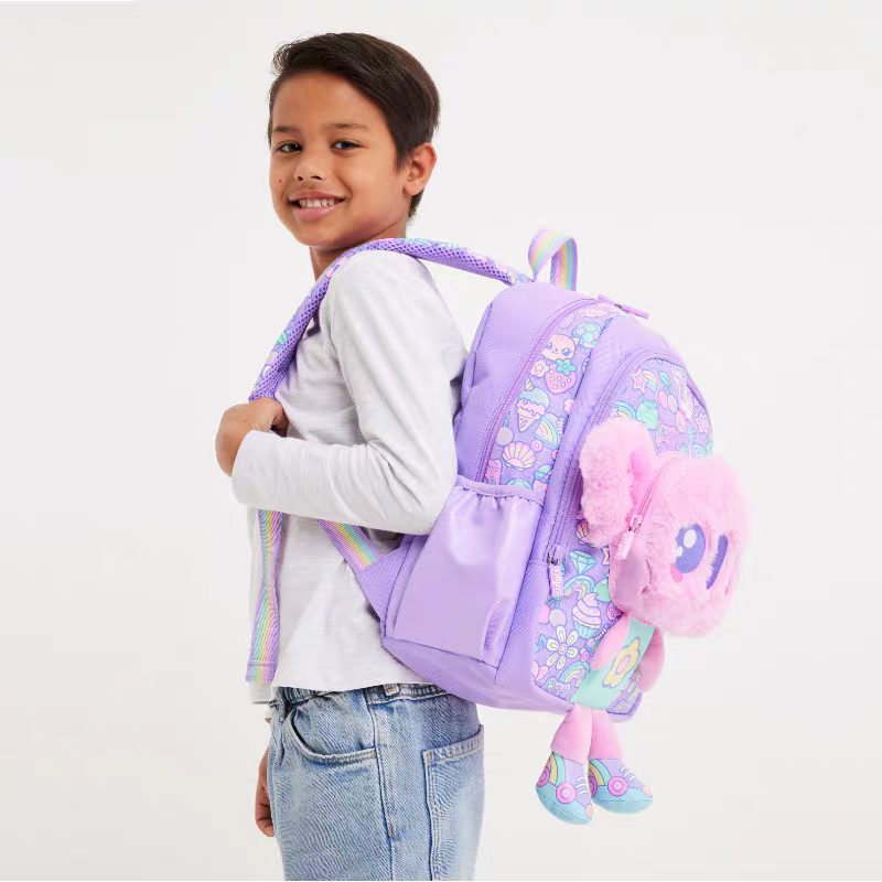 Smiggle Cartoon Design Backpack 38cm kg1-kg3