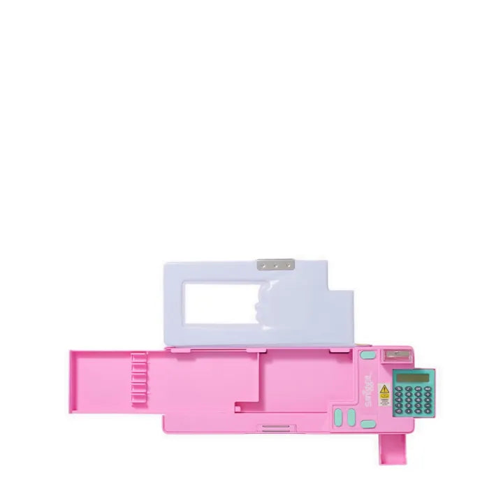 Smiggle Pencil Case | Pop Out | Pink Flower