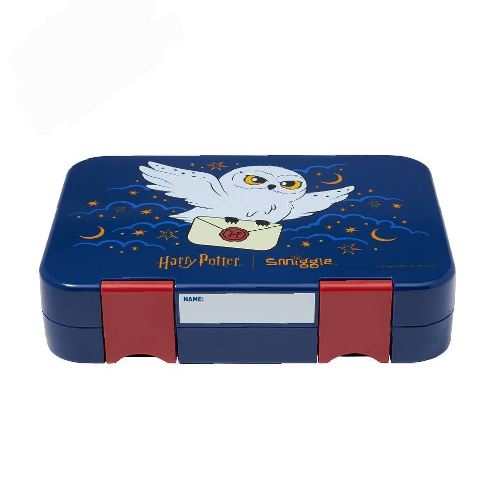 Smiggle Lunch Box Blue Harry Potter | 21x15x4.5cm