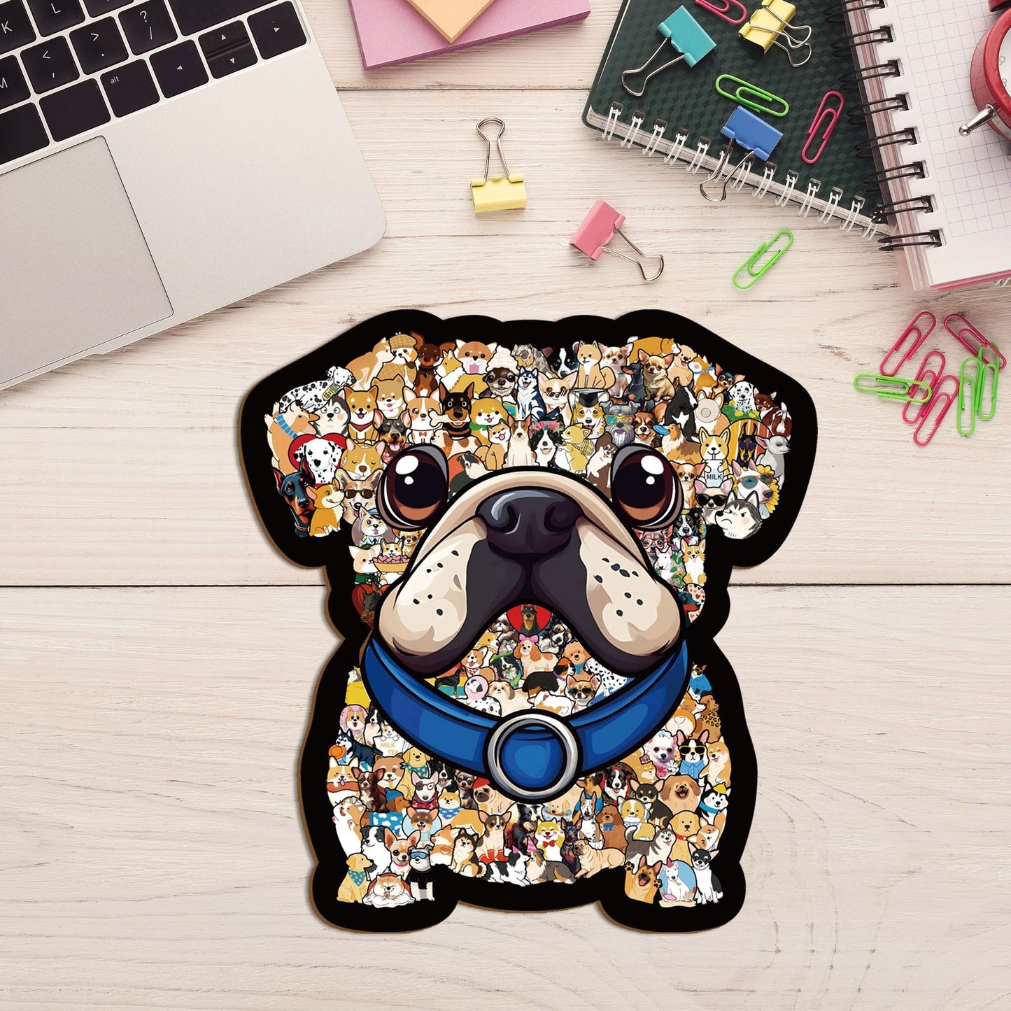 Dog Wooden Jigsaw Puzzle – 160 Pieces | 25002