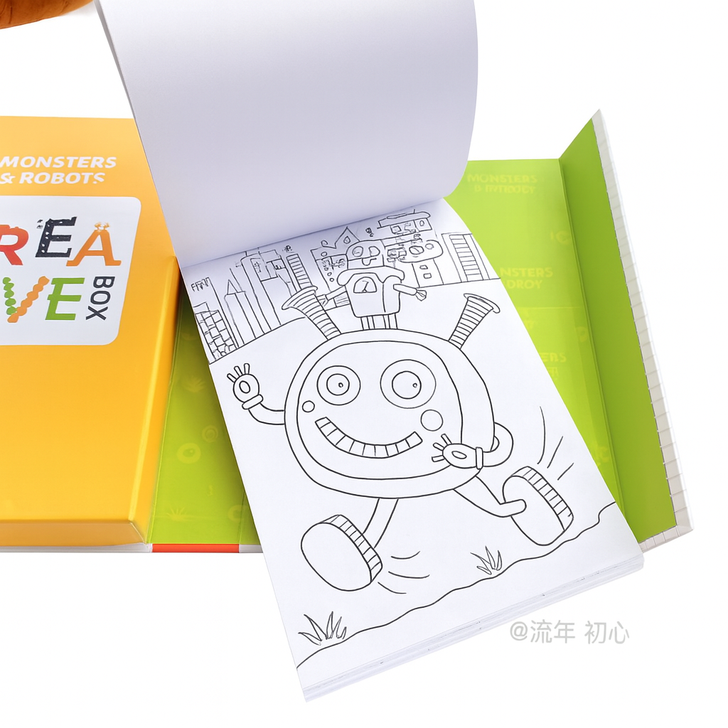 Creative Book Monsters & Robots