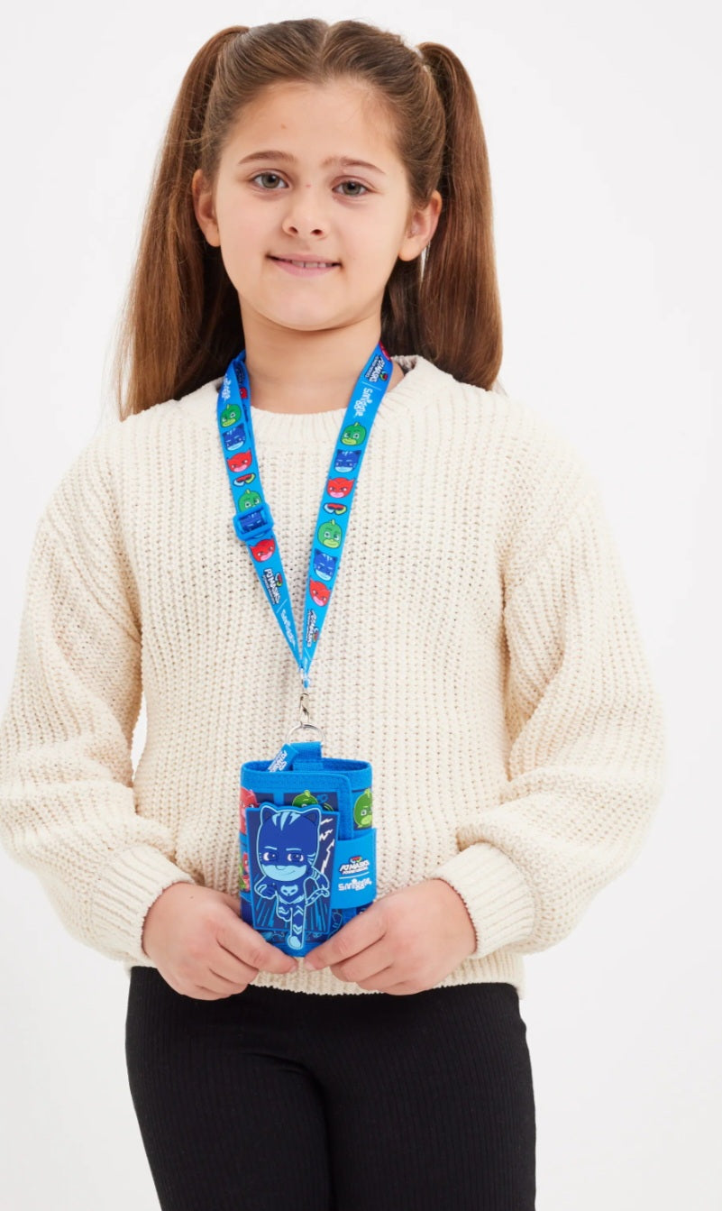 Smiggle PJ Masks Wallet Lanyard