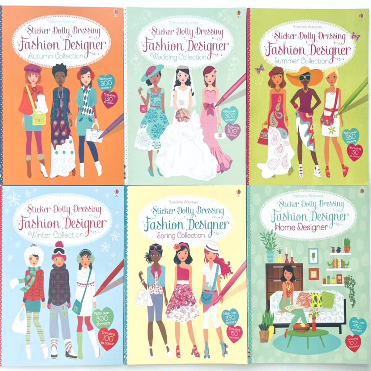 Sticker Dolly Dressing Fashion Designer Usborne