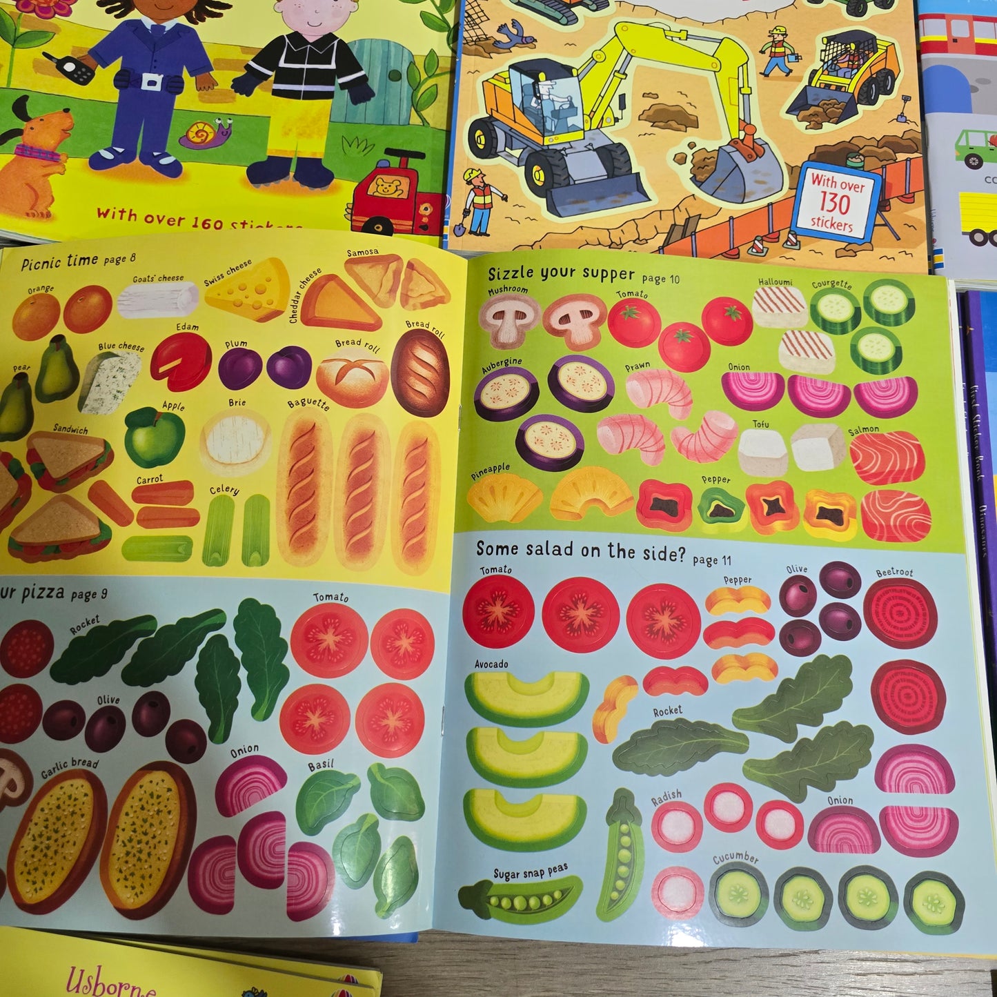 Usborne First Sticker Books 33 Variation