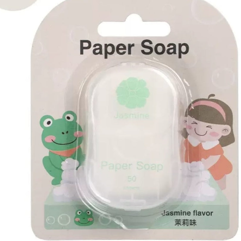 Paper Soap Sheets Portable On The Go