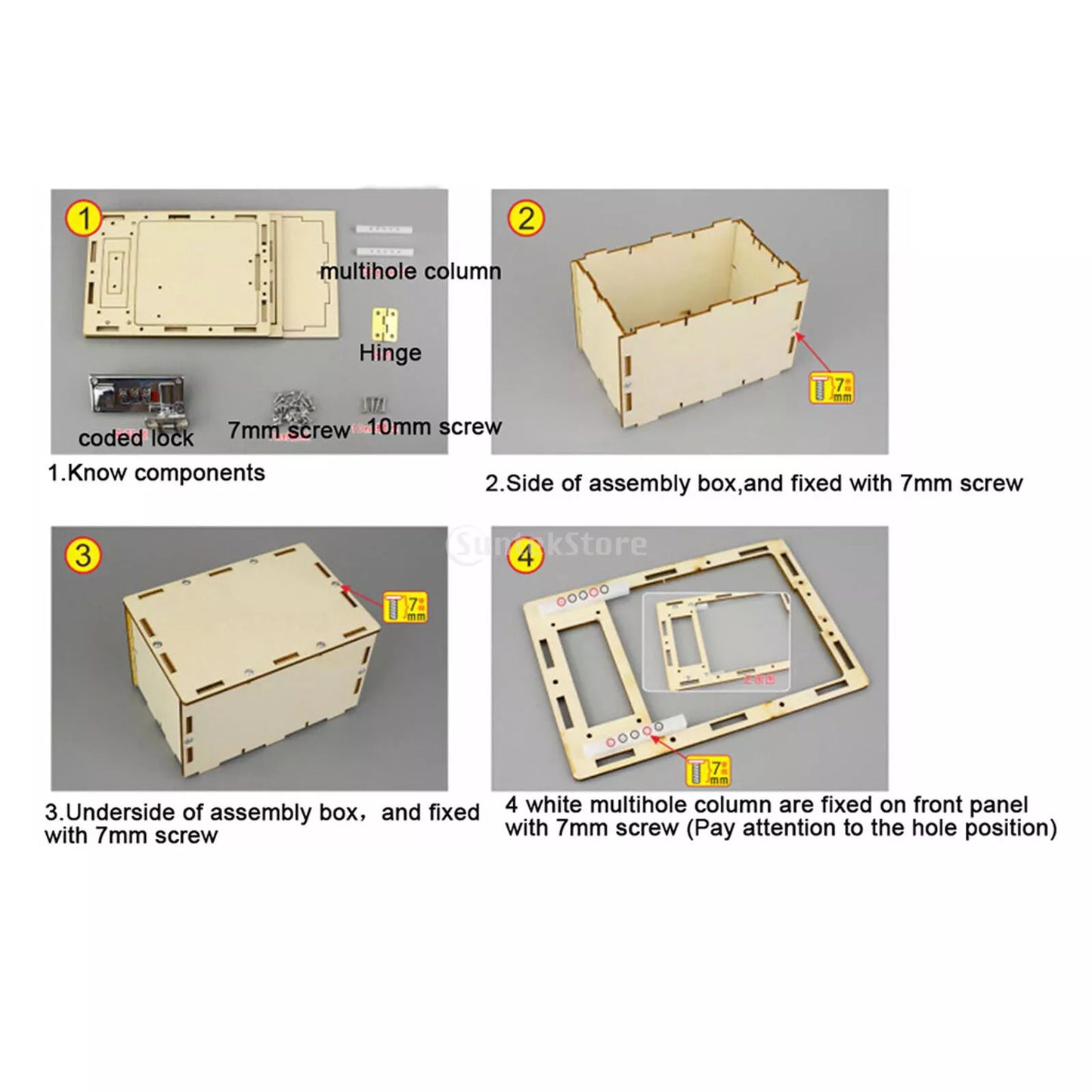 Science Mechanical Password Box