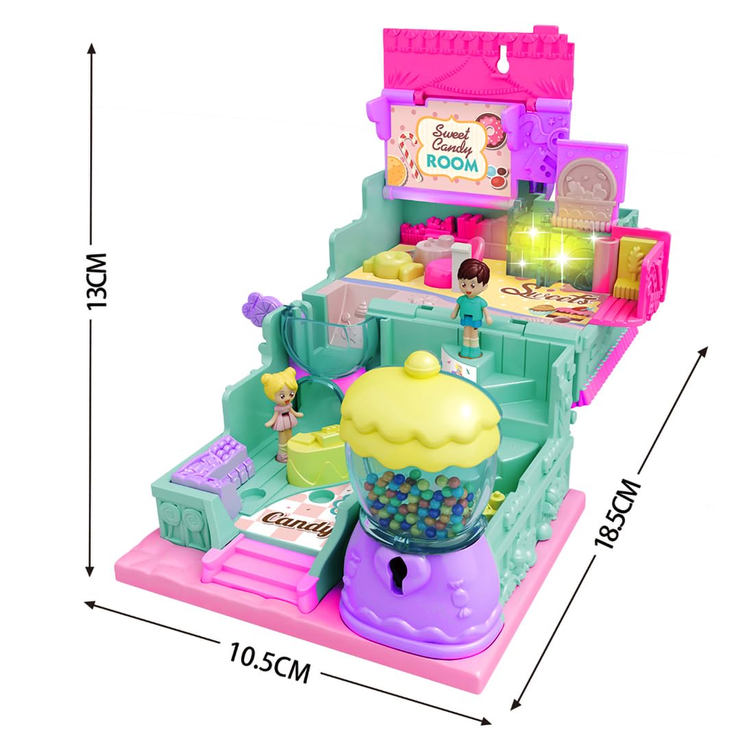Kids Sweet Candy Doll House Toy Set