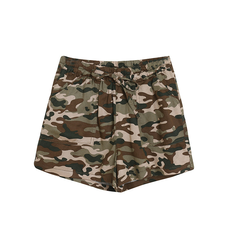Army Short For Women Wide Leg Size S-M