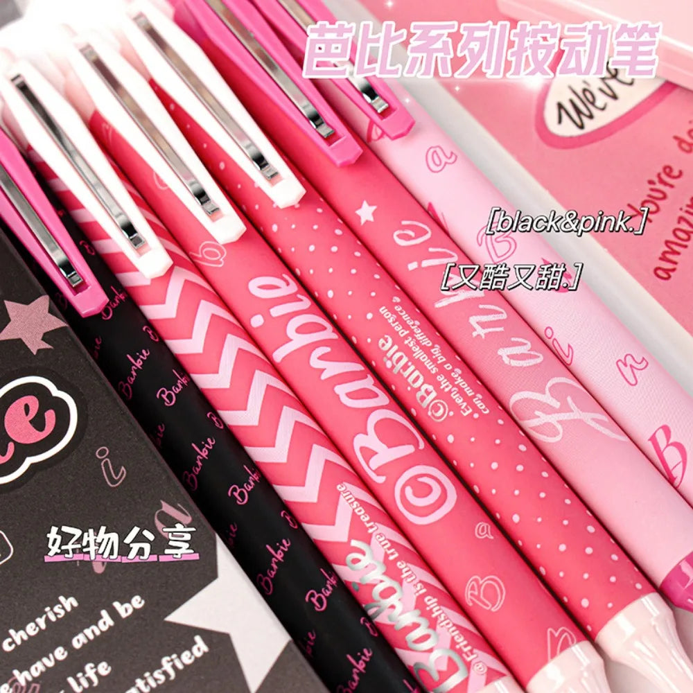 Barbie pen Black Head Pack Of 6 Pcs