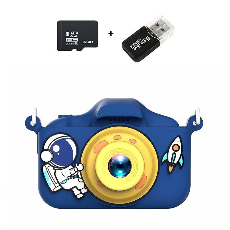 Camera Digital Dark Blue Astronaut Design +32Gb