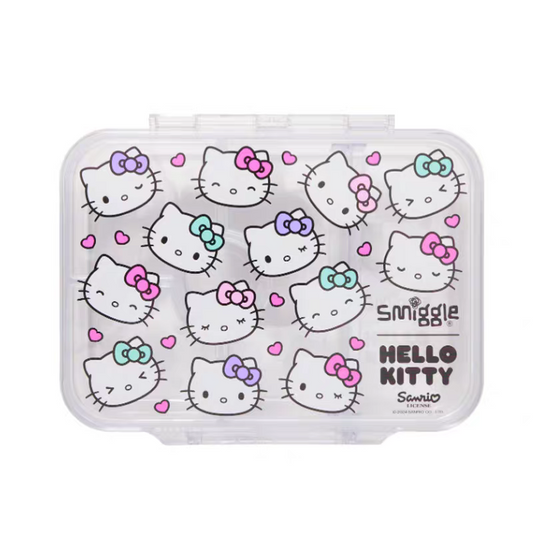 Smiggle Hello Kitty Lunch Box 21x17x6cm