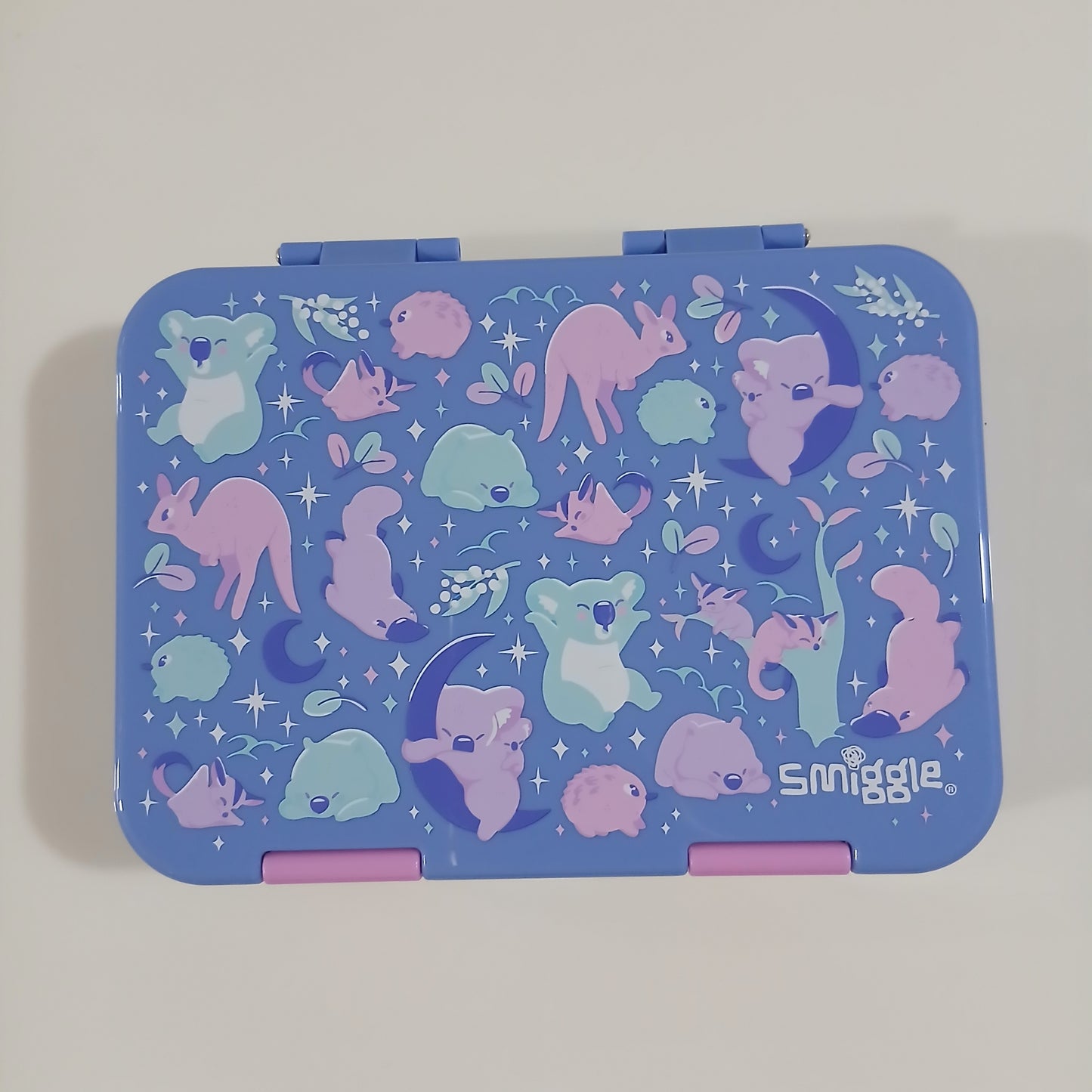 Smiggle Lunch Box Koala Design 21x15x4.5