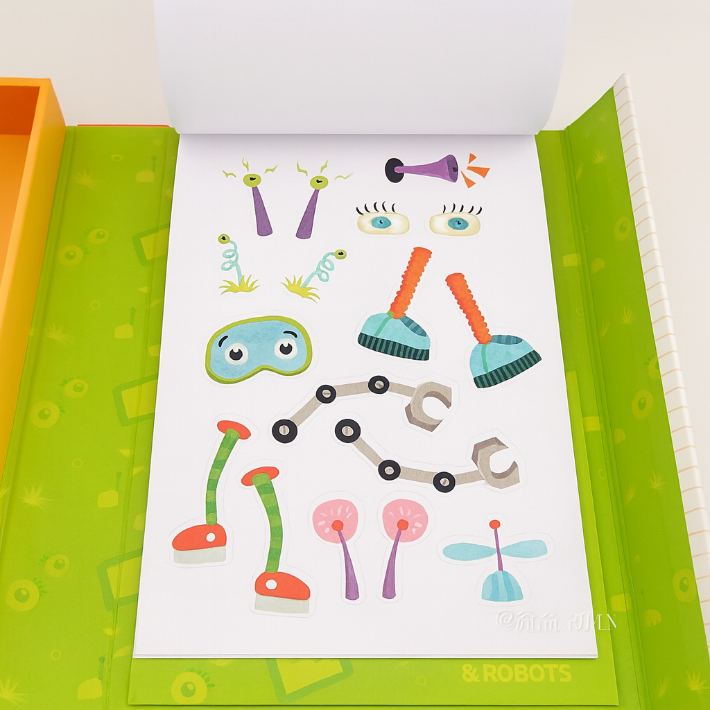 Creative Book Monsters & Robots