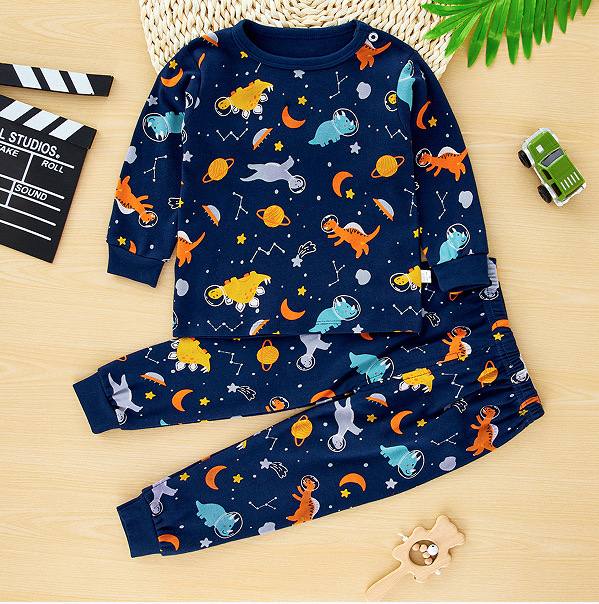 Pyjama Coton 100% Dinosaur Design | 0-6y