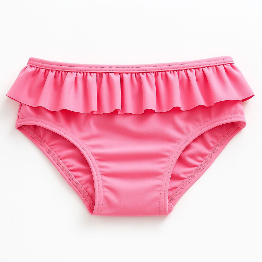 Girls Swimwear Panty – Pink | Size 2–3Y