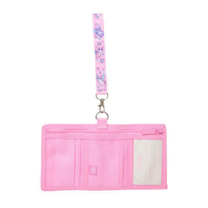 Smiggle Wallet Lanyard | Cat | Wings