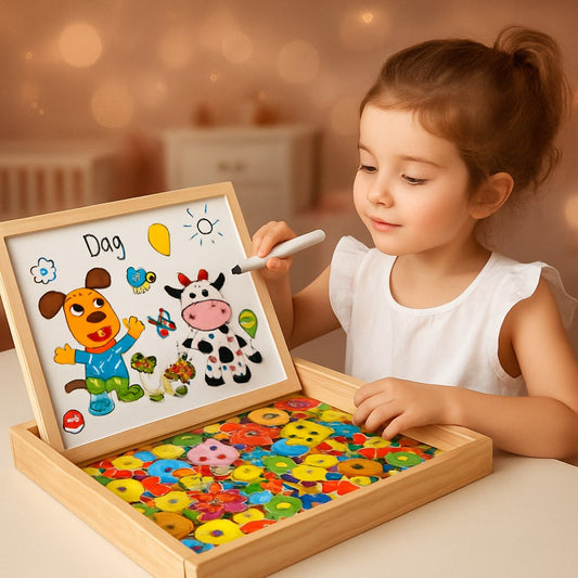 Multifunctional Educational Magnetic Board Toy For Kids 110-135pcs