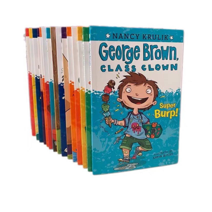 Super Burp George Brown Class Clown 19 Books Set
