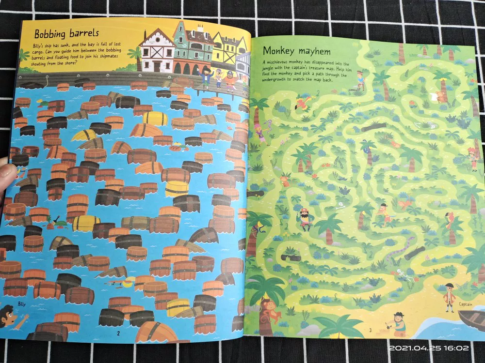 The Usborne Pirate Maze Book