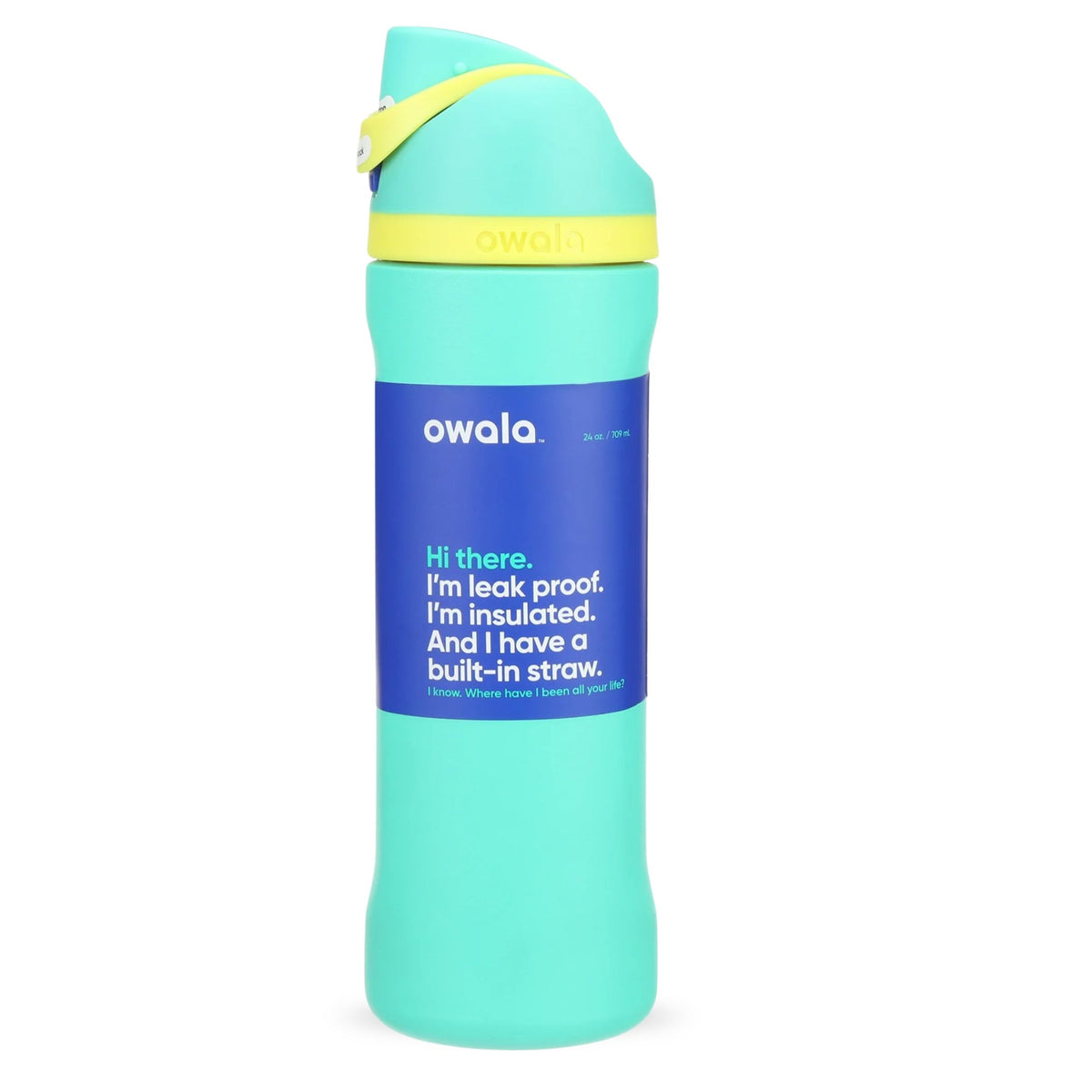 Owala Bottle Stainless Steel Free Sip Leak-proof Green&Yellow 710-950ml