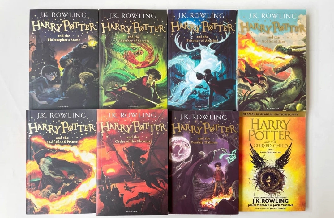 Harry Potter Set 8 pcs Books 9+