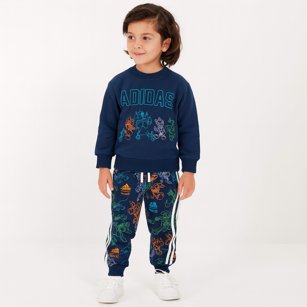 Cotton Outfit Adidas Disney Design Size 2-7y
