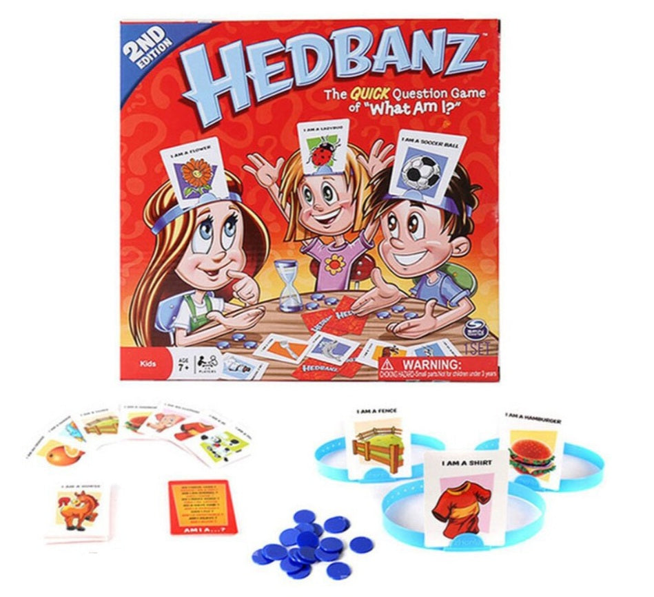 Hedbanz Question Game What Am I? Kids Toy 7+