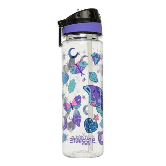 Smiggle Bottle 650ml Butterfly Design 24cm