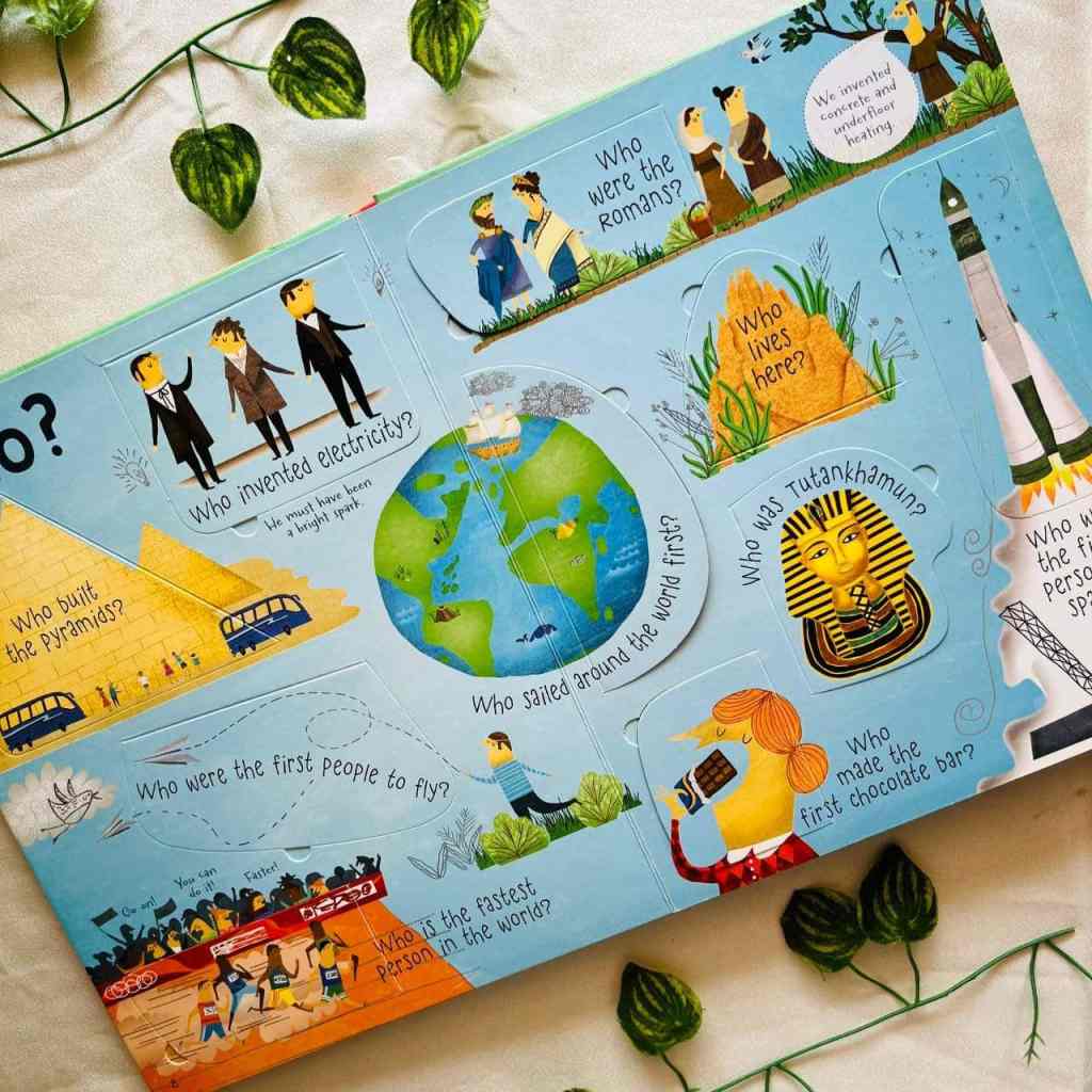 Lift-the-flap Questions and Answers Usborne Book