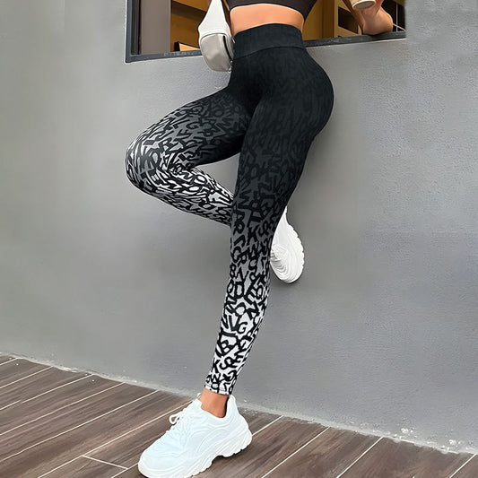 Legging For Women High Waist Butt Lifting Workout Yoga Sportswear Size L