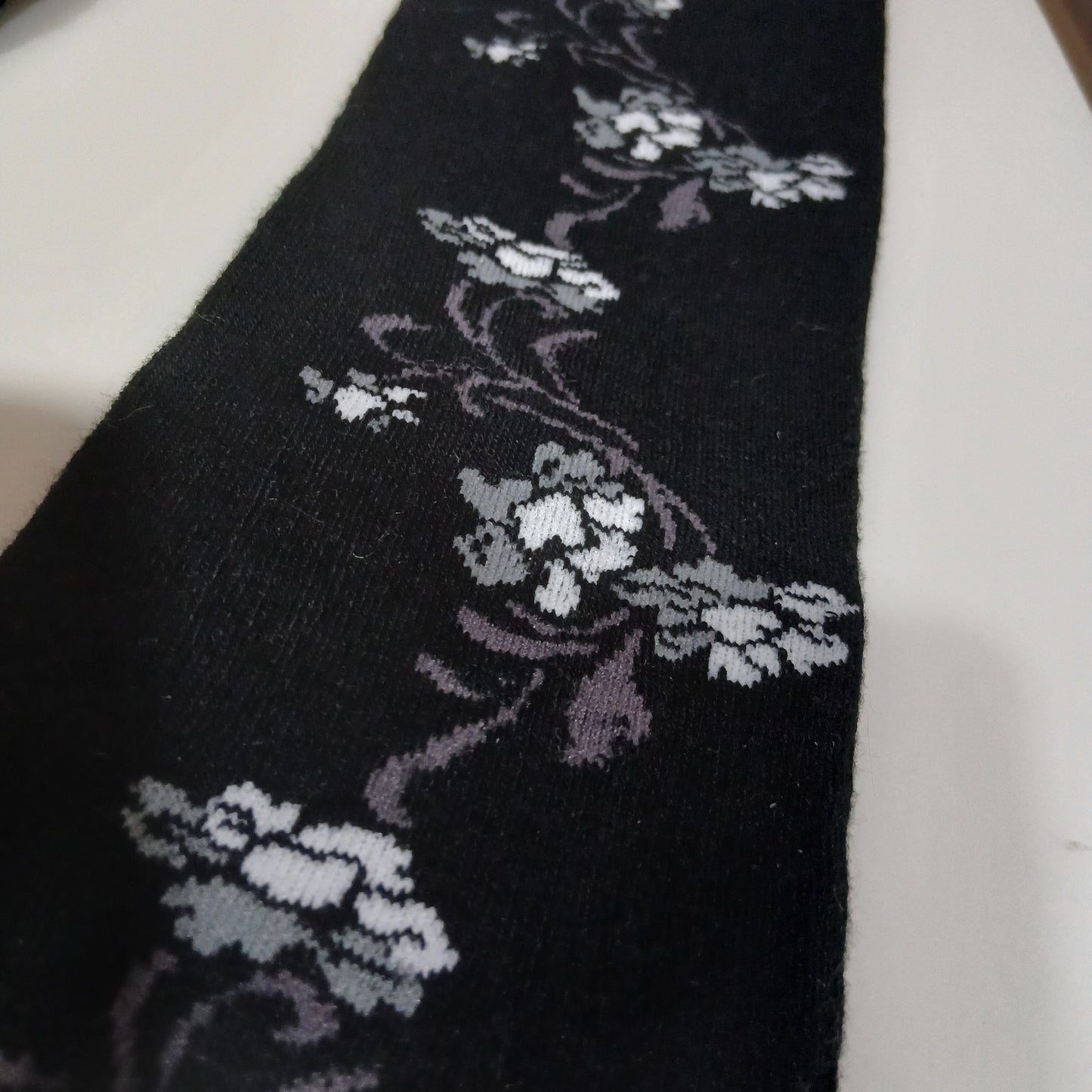 Tights Cotton For Girls Flower Design Size 10-14y