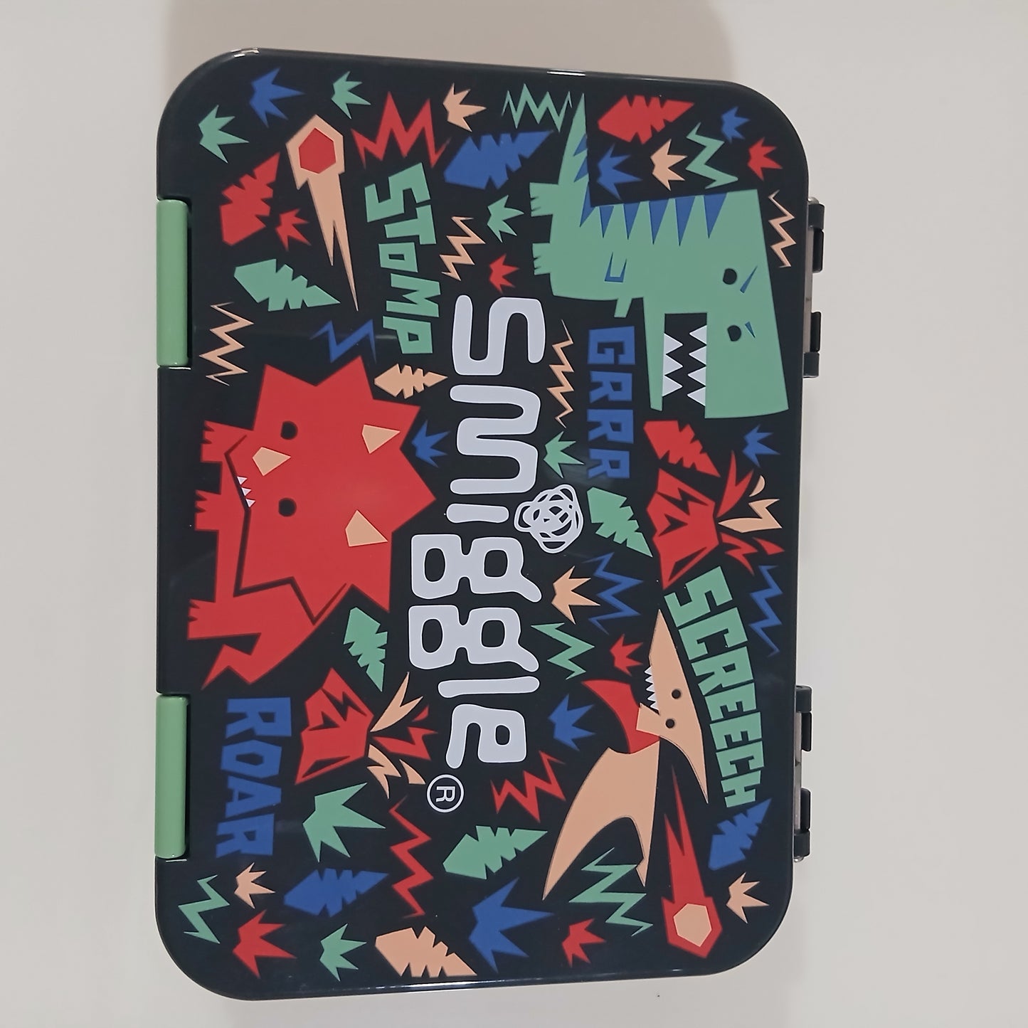 Smiggle Lunch Box Dinosaur Design 21x15x4.5