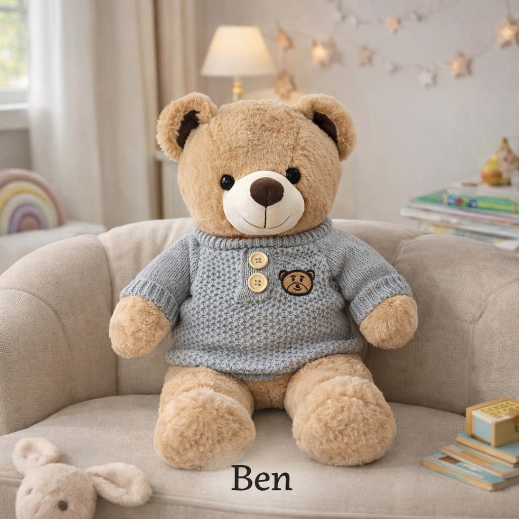 Ben & Molly Teddy Bear – 50 cm Soft Cuddly Plush