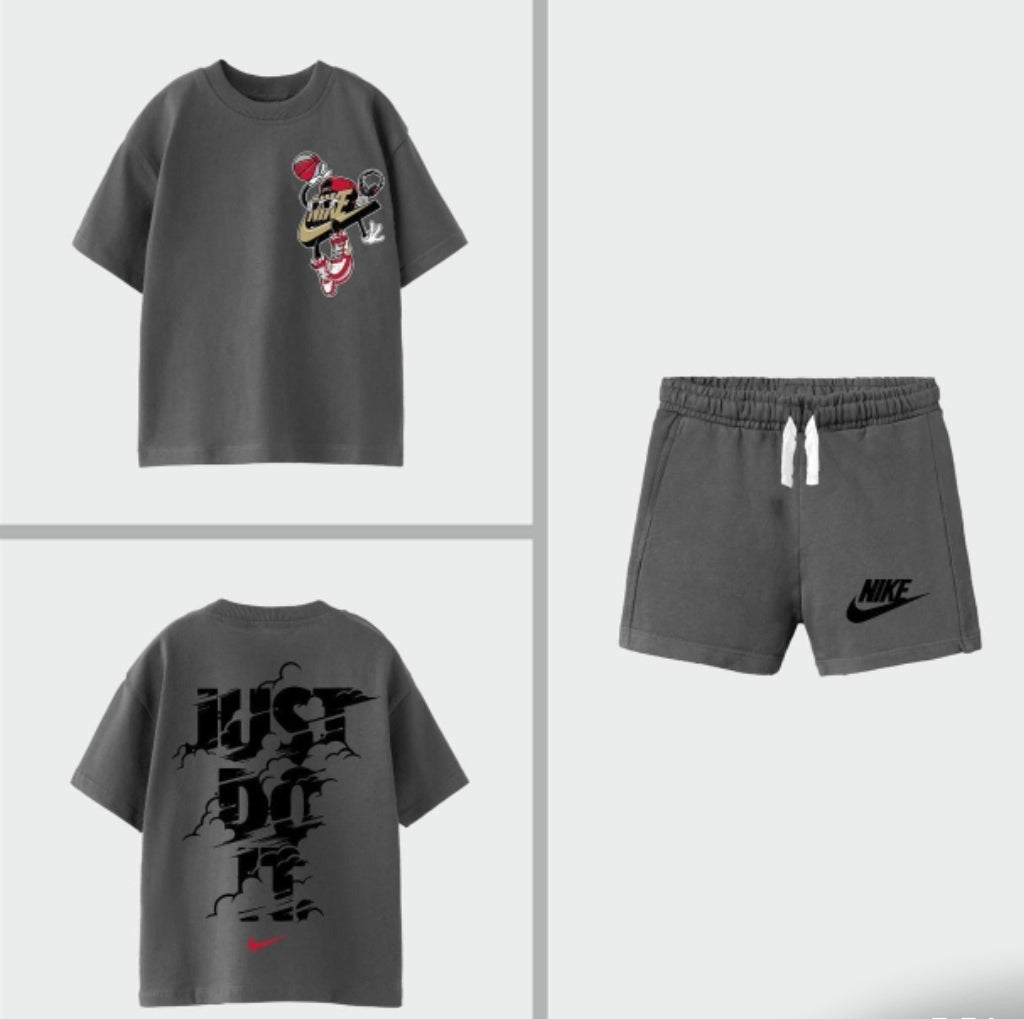 Outfit For Boys Just Do it Design Set Of 2 Pcs Size 2-8y