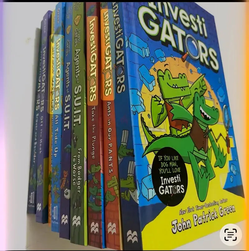 Investigators By Jhon Patrick Green - 12 Books Set | Hard Cover | 7+