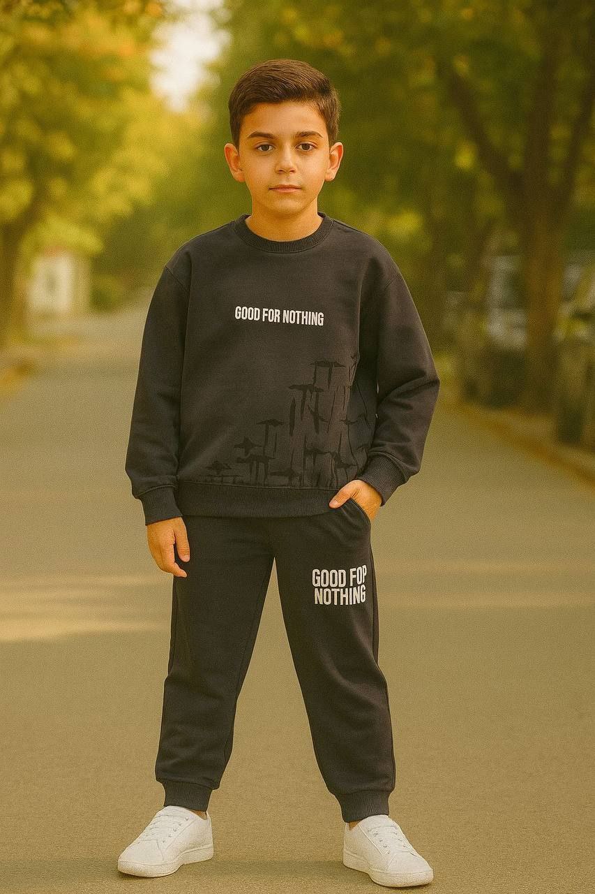 Nice Big Size Outfit Cotton 10-15y