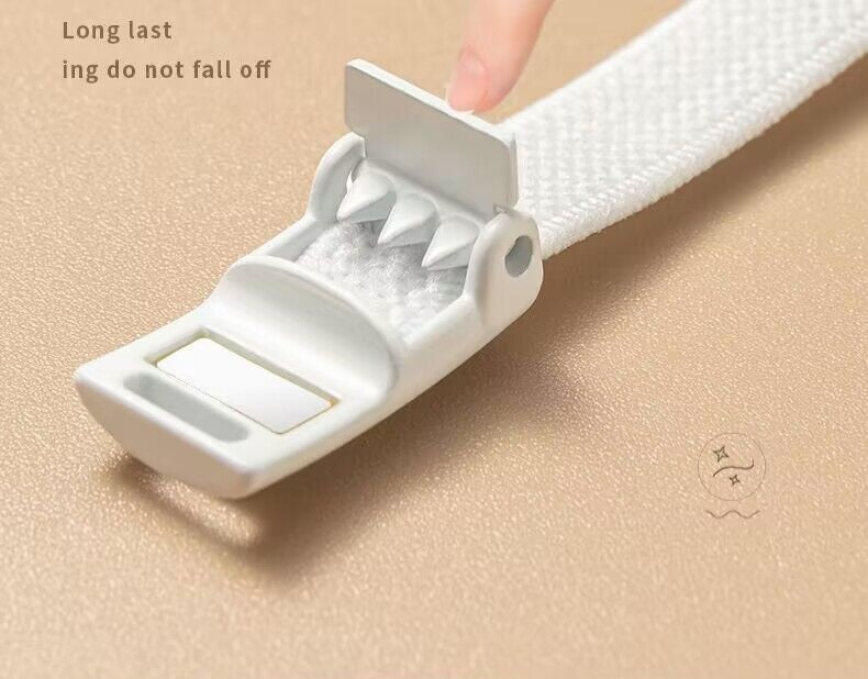 No Tie Elastic Shoelaces 100cm Black Or White